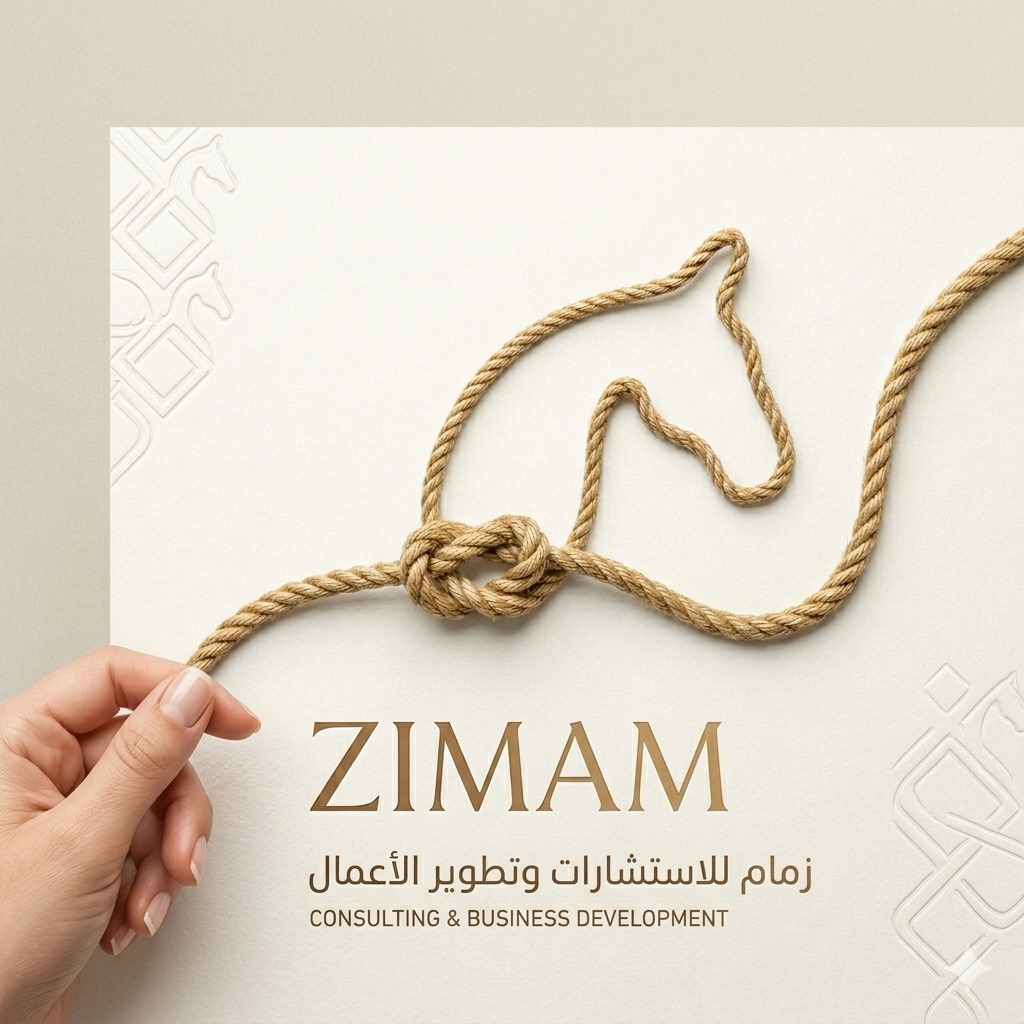 زمام — الحبل على هيئة حصان